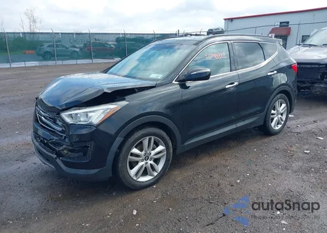 2016 Hyundai Santa Fe Sport 2.0L Turbo from USA, damaged, VIN 5XYZW4LA1GG366362